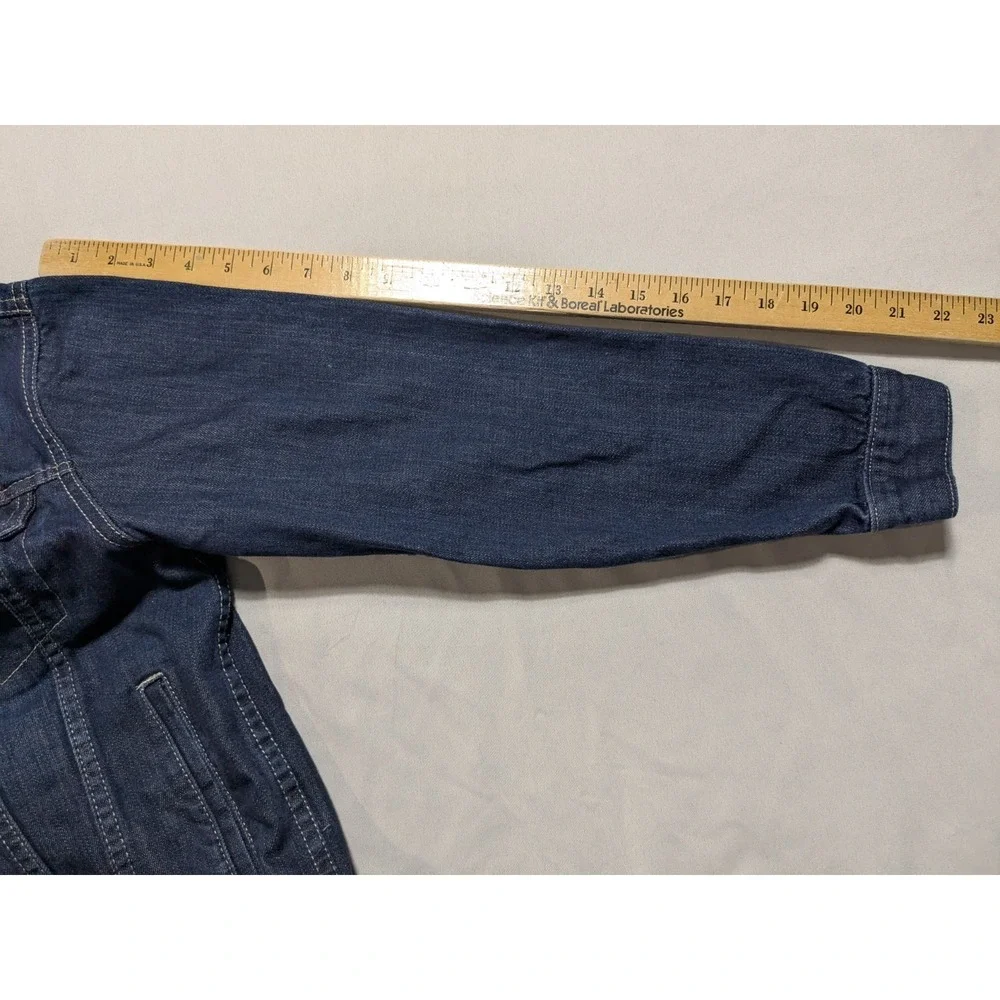 Levis Trucker Jacket - Youth Large 12/13 Years‎ Dark Wash EUC